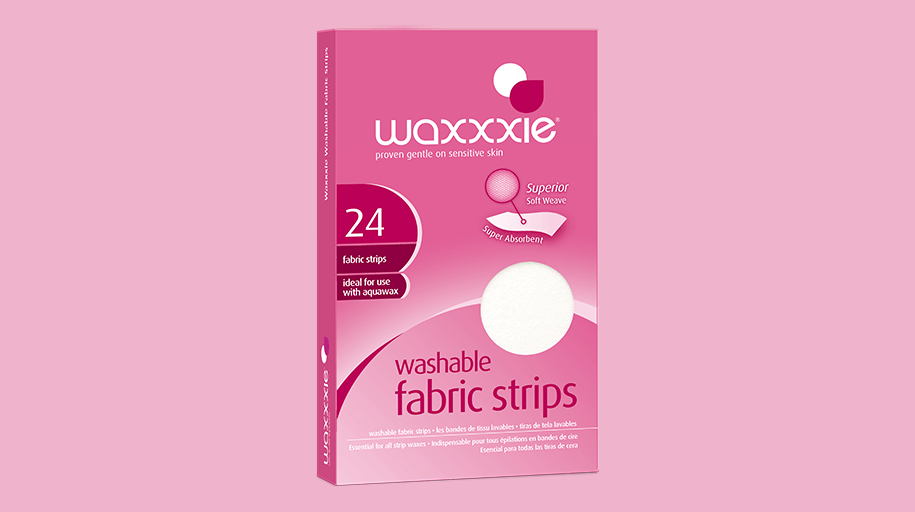 Waxing Strips Waxxxie Washable Fabric Wax Strips